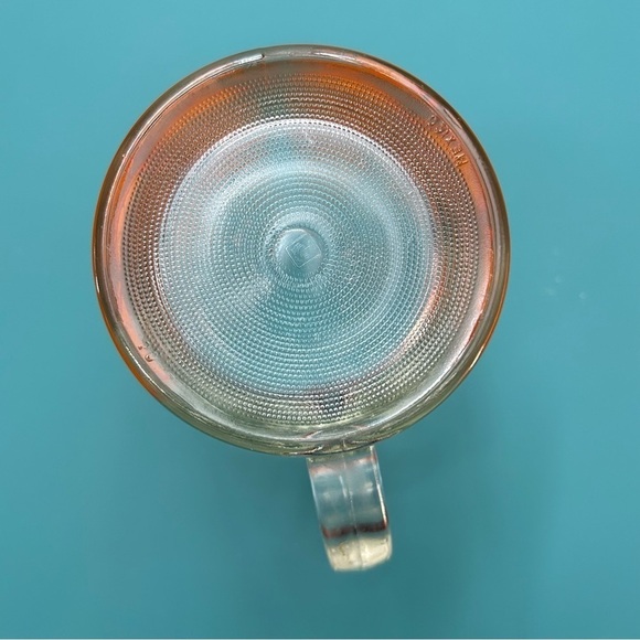 Vintage Clear Glass Pitcher with Orange Slice Design - Picture 10 of 14